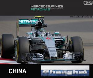 yapboz Rosberg G.P Çin 2015